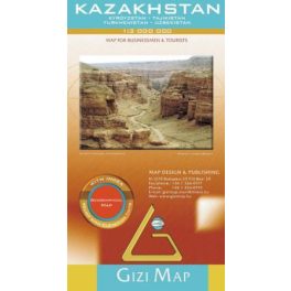 Kazakhstan, travel map - Gizimap