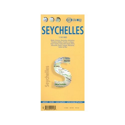 Seychelle-szigetek térkép - Borch