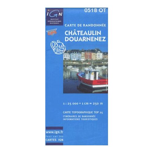 Châteaulin / Douarnenez - IGN 0518OT