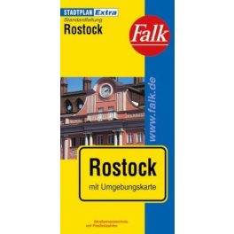 Rostock Extra várostérkép - Falk