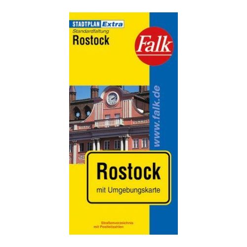 Rostock Extra várostérkép - Falk