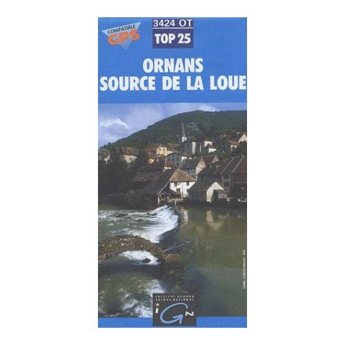 Ornans / Sources de la Loue - IGN 3424OT
