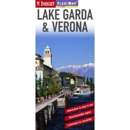 Garda-tó és Verona laminált térkép - Insight