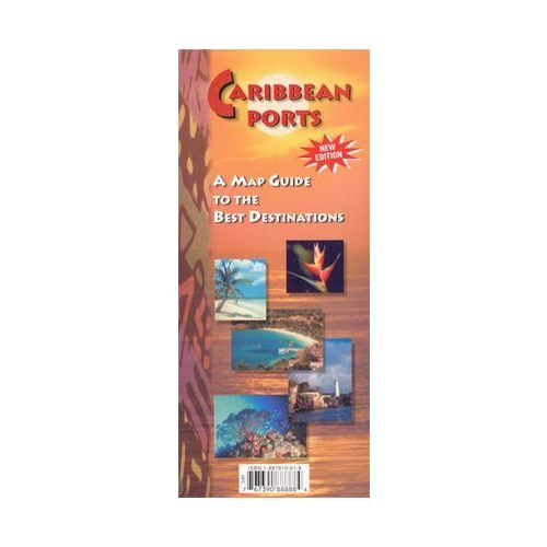 Caribbean Ports térkép - Cruise Map Publishing Co