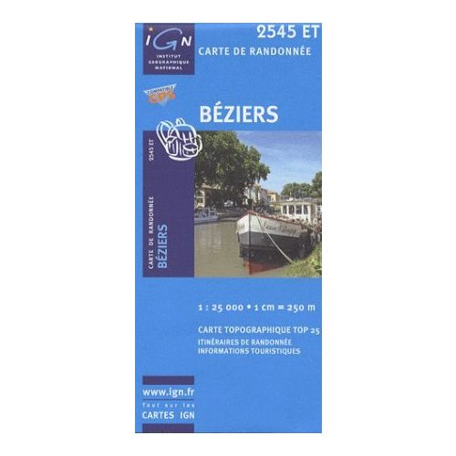 Béziers - IGN 2545ET