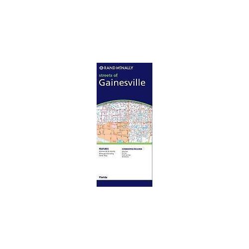Gainesville, FL térkép - Rand McNally