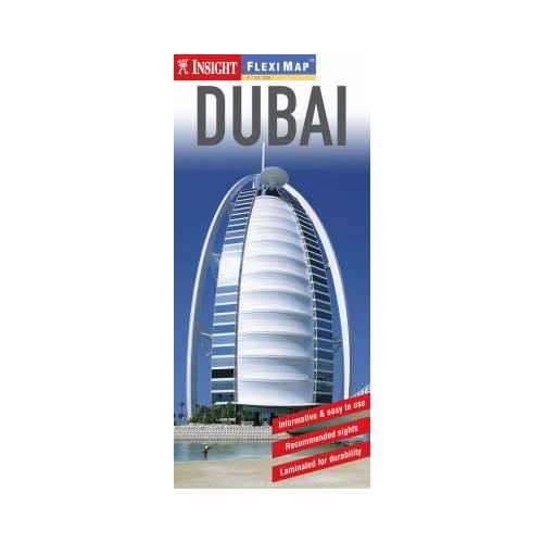 Dubai laminált térkép - Insight