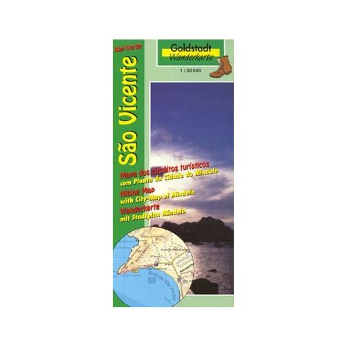 Sao Vicente térkép - Goldstadt Verlag