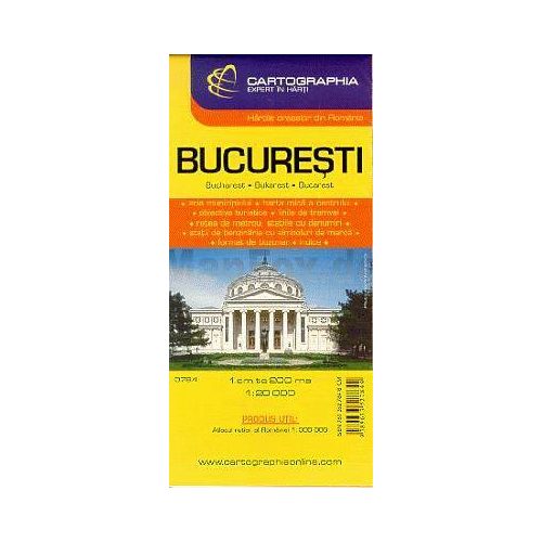 Bukarest térkép - Cartographia