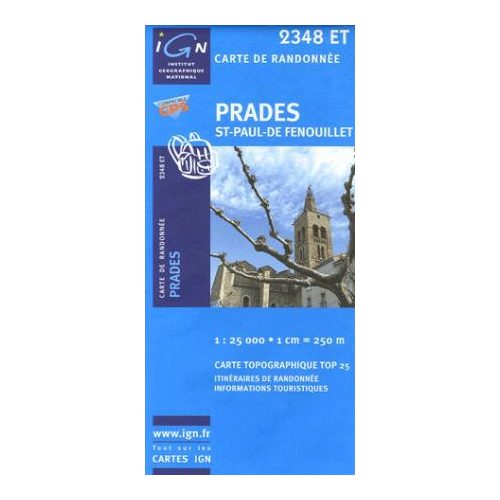 Prades / Saint-Paul-de Fenouillet - IGN 2348ET