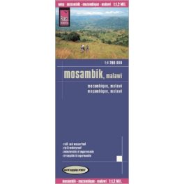 Mozambik, Malawi térkép - Reise Know-How