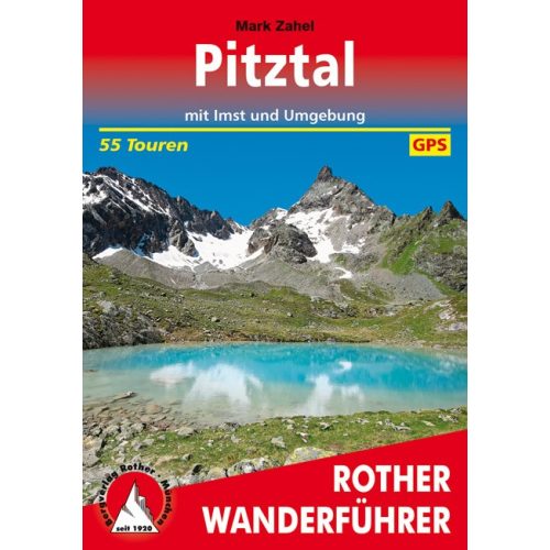 Pitztal, német nyelvű túrakalauz - Rother