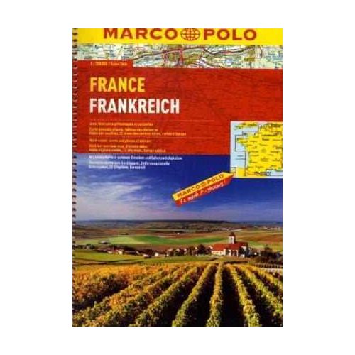 Franciaország atlasz - Marco Polo