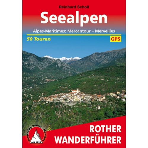 Maritime Alps, hiking guide in German - Rother