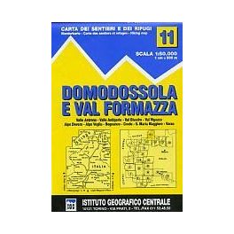 Domodossola, Val Formazza térkép - IGC 