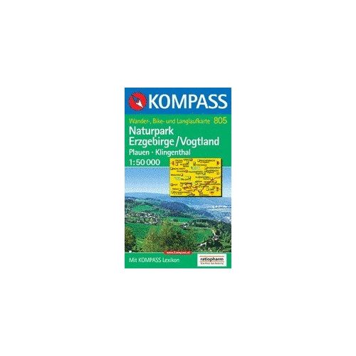 WK 805 Vogtland - Plauen - NP Erzgebirge - KOMPASS
