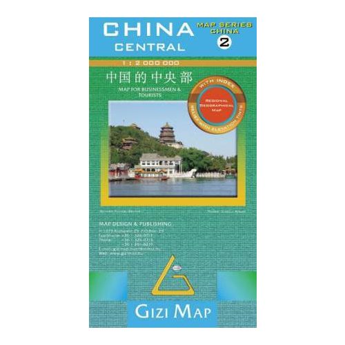 Kína 2. (Közép) térkép - Gizimap