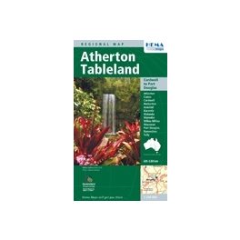Atherton Tableland térkép - Hema