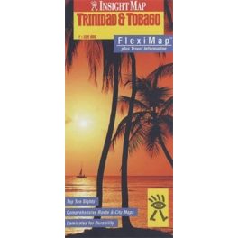 Trinidad & Tobago laminált térkép - Insight