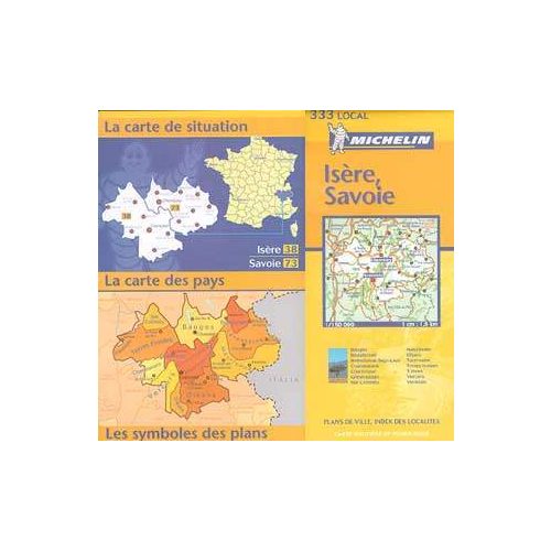 Isere / Savoie - Michelin 333