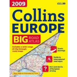 Európa autóatlasz 2009 (A3) - Collins