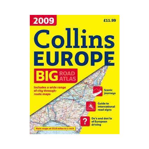 Európa autóatlasz 2009 (A3) - Collins