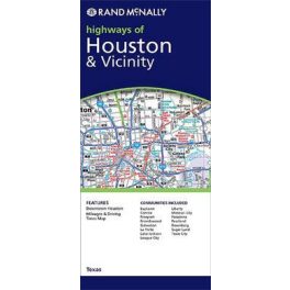 Houston & Vicinity, TX térkép - Rand McNally