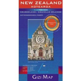 New Zealand, travel map - Gizimap