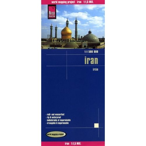 Iran, travel map - Reise Know-How
