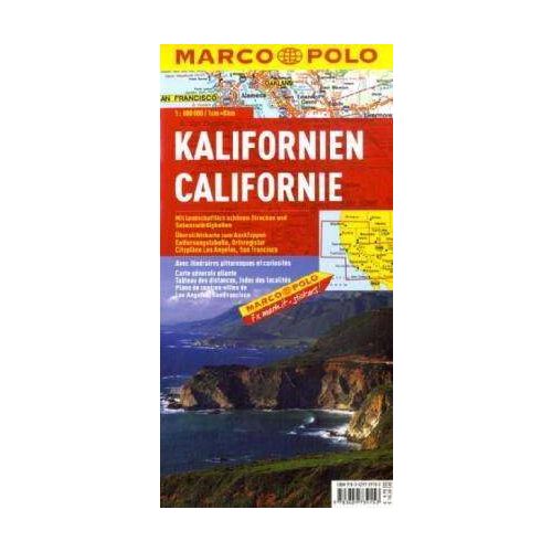 Kalifornia térkép - Marco Polo