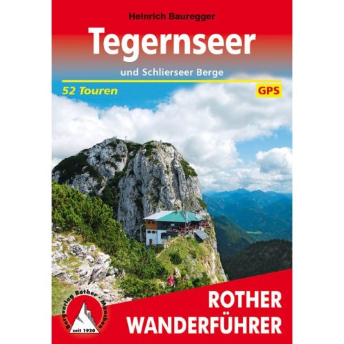 Tegernsee, német nyelvű túrakalauz - Rother