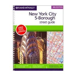 New York City 5-Borough (Street Guide) atlasz - Rand McNally