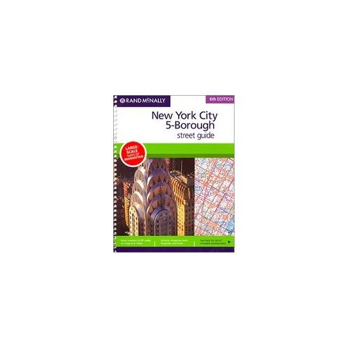 New York City 5-Borough (Street Guide) atlasz - Rand McNally