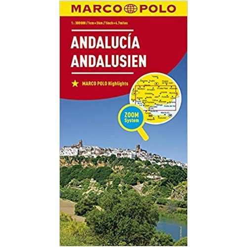 Andalucia, travel map - Marco Polo
