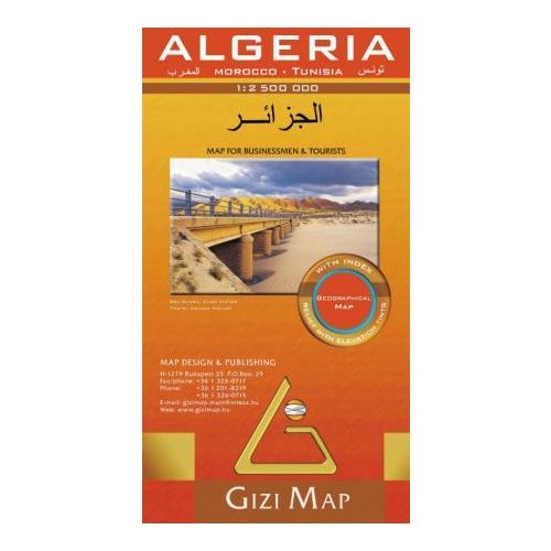 Algéria térkép - Gizimap
