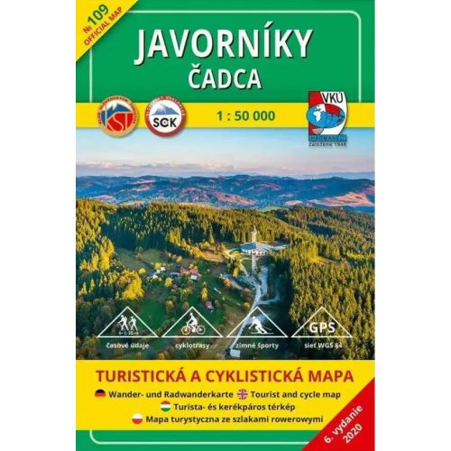 Javorníky & Čadca, hiking map (109) - VKÚ