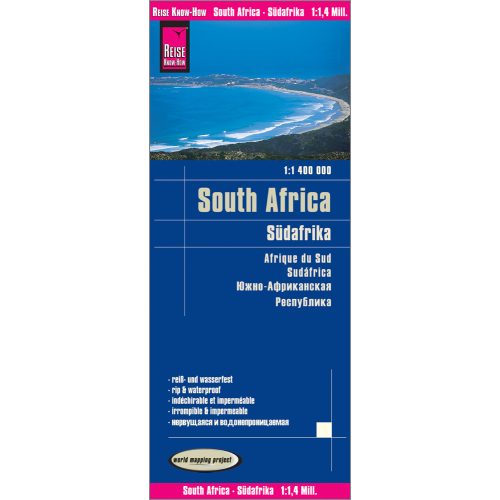 South Africa, travel map - Reise Know-How