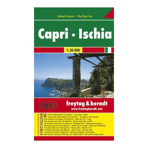 Capri, Ischia zsebtérkép - Freytag-Berndt