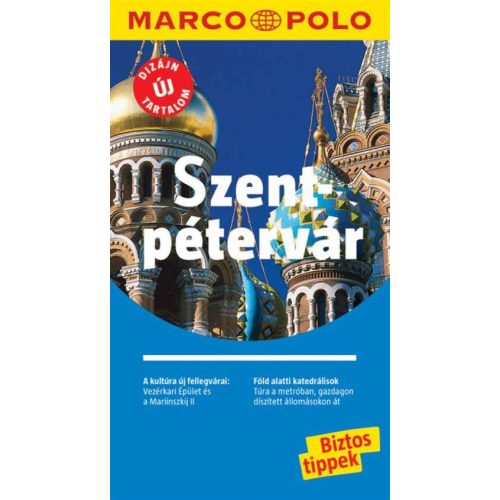 Saint Petersburg, guidebook in Hungarian - Marco Polo