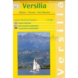 Versilia / Massa / Carrara / Apuani Alpok térkép - LAC