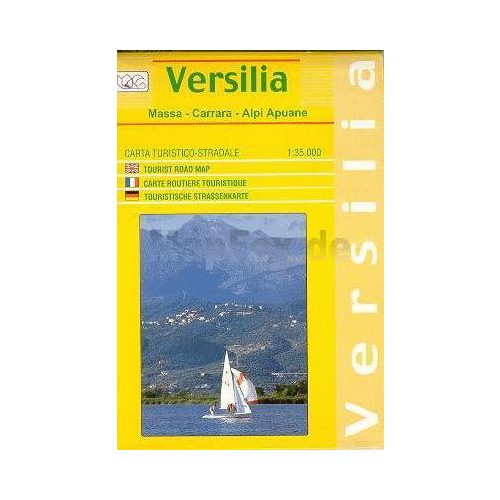 Versilia / Massa / Carrara / Apuani Alpok térkép - LAC