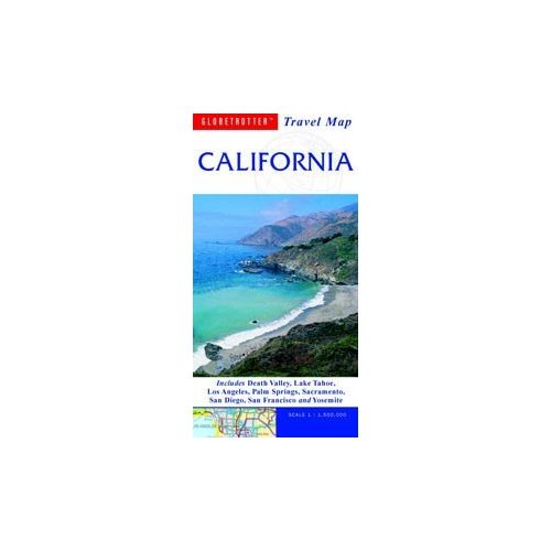 Kalifornia térkép - Globetrotter Travel Map