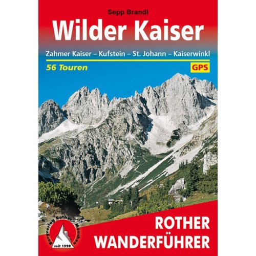 Wilder Kaiser, német nyelvű túrakalauz - Rother