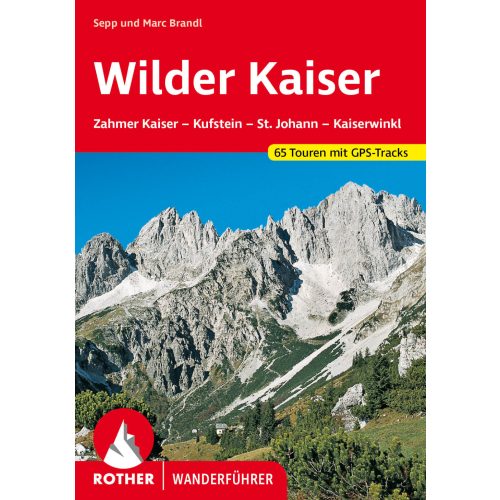 Wilder Kaiser, német nyelvű túrakalauz - Rother