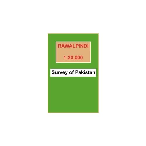 Rawalpindi térkép - Survey of Pakistan