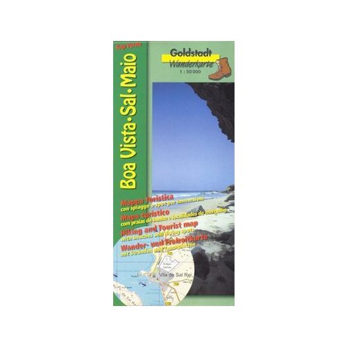 Boa Vista - Sal - Maio térkép - Goldstadt Verlag