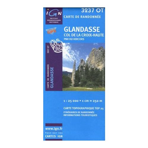 Glandasse / Col de la Croix-Haute - IGN 3237OT