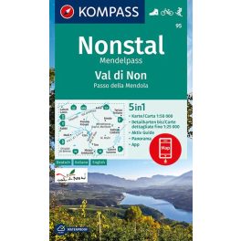 Val di Non turistatérkép (WK 95) - Kompass