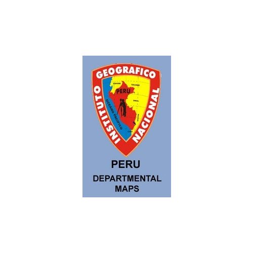 Huanuco térkép (No10) - IGN (Peru Survey)