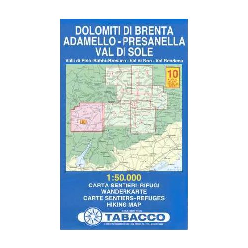 Dolomiti di Brenta, Adamello, Presanella, Val di Sole - 10 Tabacco